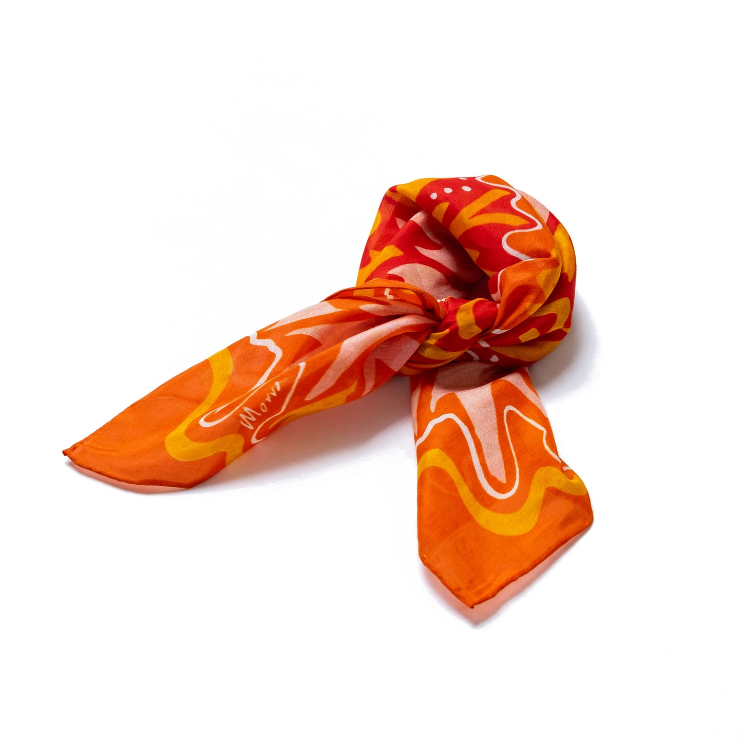IÐA bandana - appelsínugulur