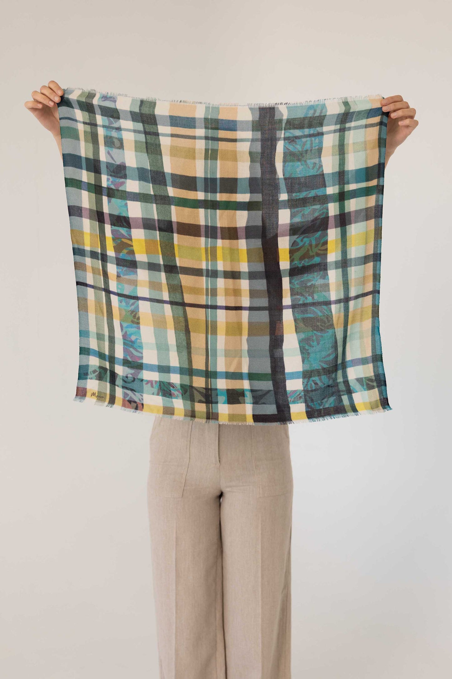 LILJA ullarklútur - blár