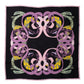 BERG black silk scarf