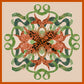 KOLKA beige silk scarf