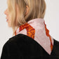 ÁSA pink silk scarf